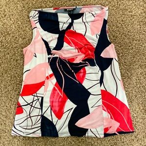 DKNY xl sleeveless blouse